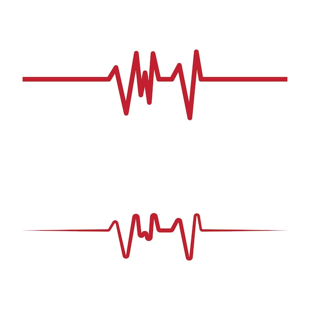 Art design health medical heartbeat pulse