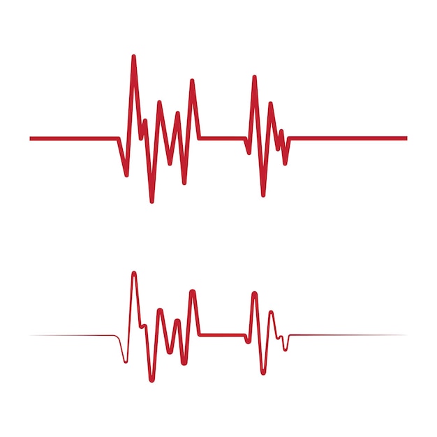 Art design health medical heartbeat pulse