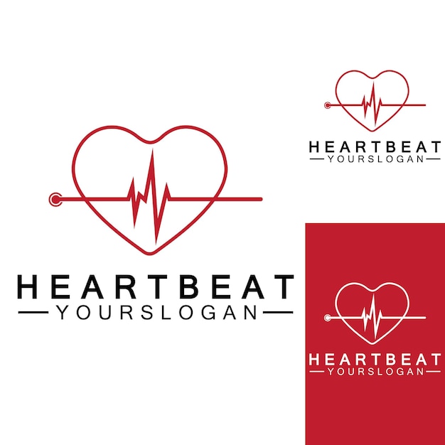 Art design health medical heartbeat pulse