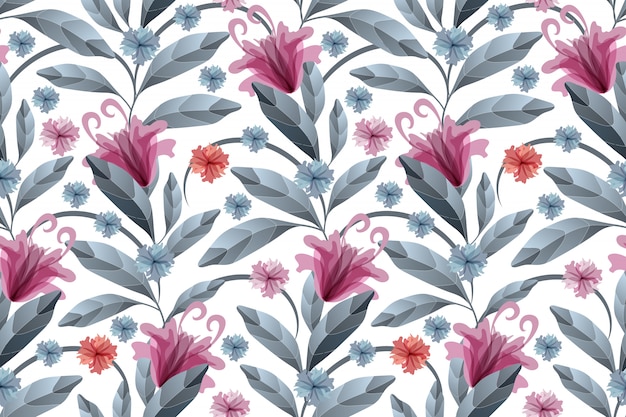 Art floral seamless pattern.