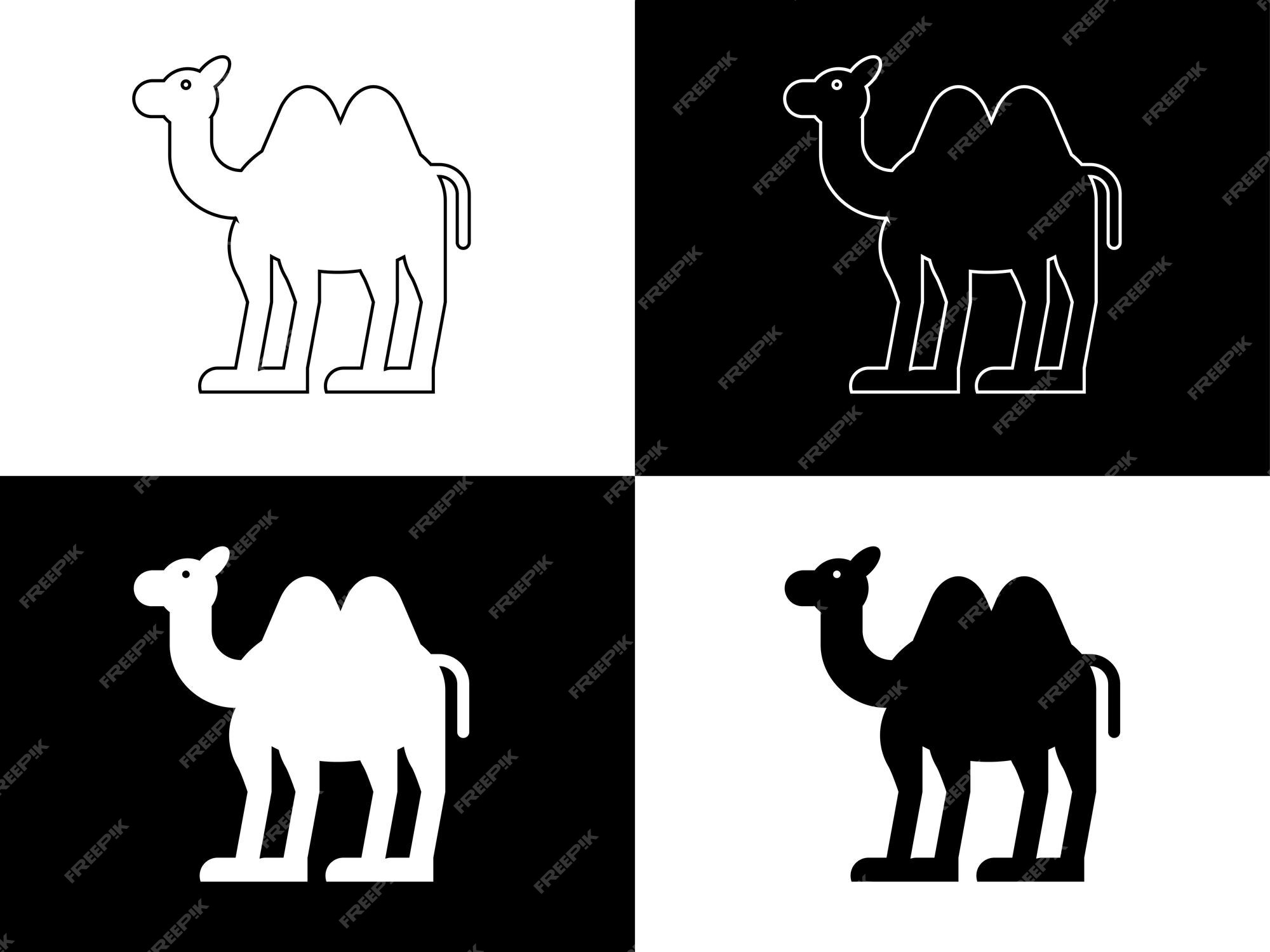 Premium Vector | Art illustration design icon logo with silhouette