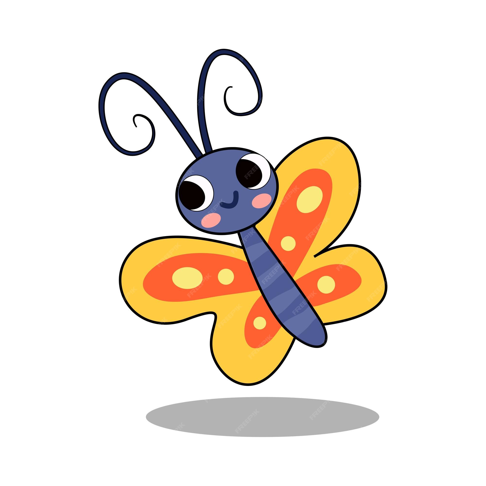 Premium Vector | Art illustration symbol macot animal icon design nature concept insect of butterfly Premium Vector | Art illustration symbol macot animal icon design nature concept insect of butterfly