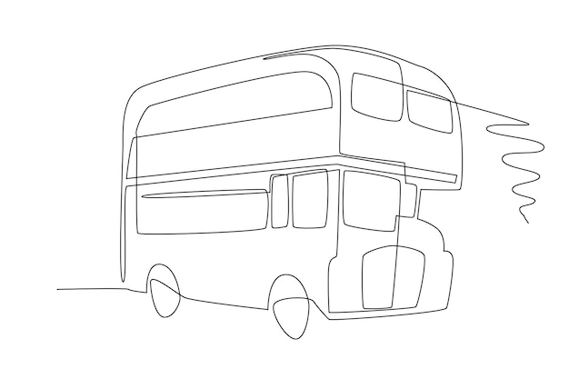 Art Illustration of vehicles. Simple line and one line illustration of transportation drawings.