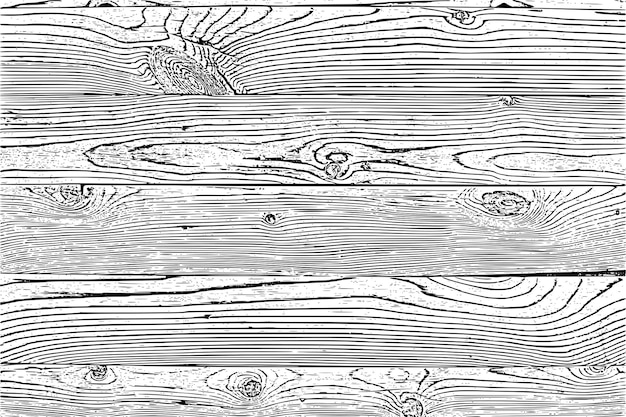 Vettore illustrazione di arte nella struttura di legno