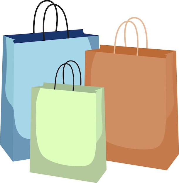 Free shopping bag Clipart