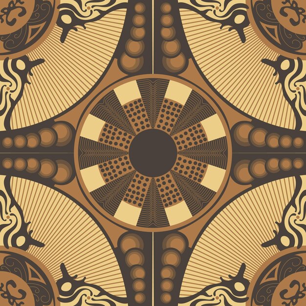 Art Nouveau Inspired Background