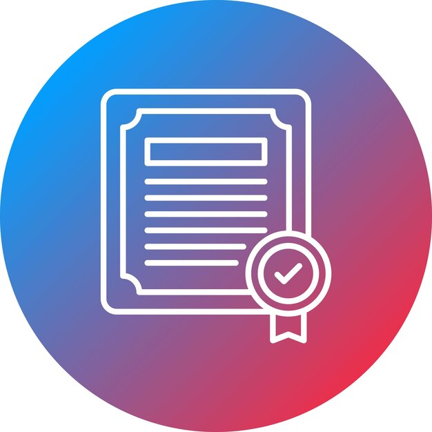 Векторное изображение значка Статьи корпорации может быть использовано для финансов