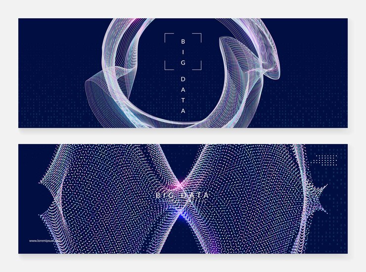 Vector artificial intelligence abstract background