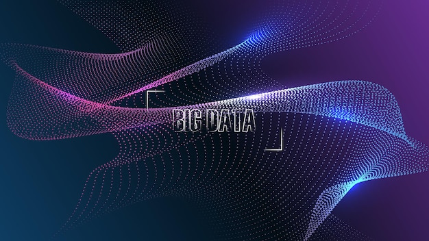 Vector artificial intelligence, ai technology background.big data concept. hi-tech communication concept innovation abstract background vector illustration