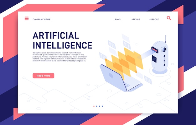 Artificial Intelligence analyseert bestanden.