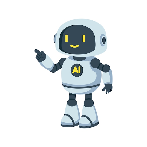 人工知能アシスタントロボットの指差し