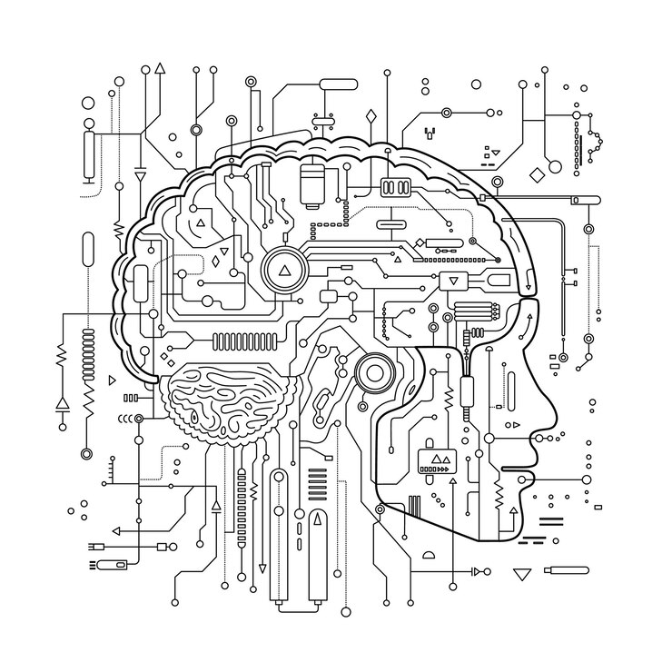 Vector artificial intelligence brain1