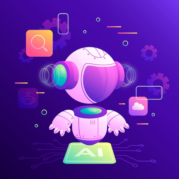 Artificial intelligence concept