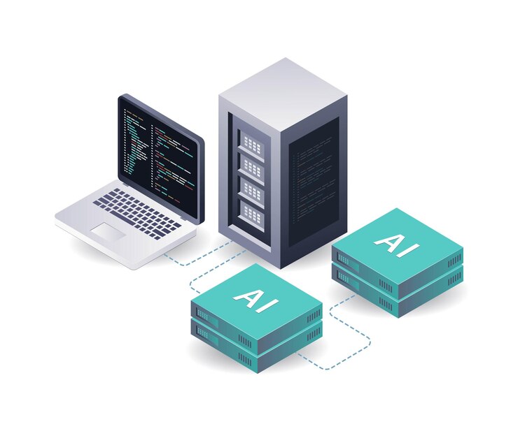 Vector artificial intelligence data for server system intelligence