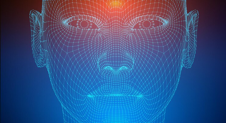 Vector artificial intelligence head city human and innovations sciences fictions artificial technology huma...