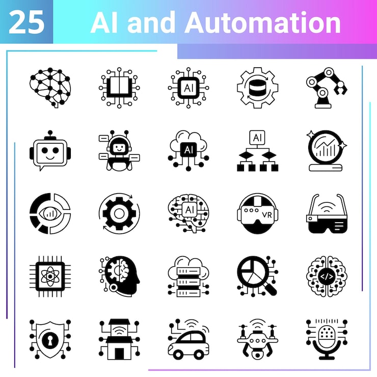 Vector 人工智能图标集