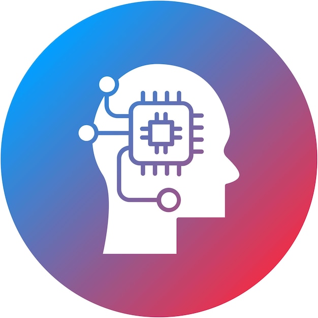 Artificial Intelligence icon vector image Can be used for Economy