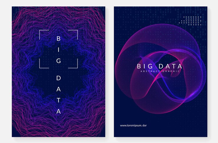 Vector 人工智能技術背景 數碼技術,深度學習和大數據概念 聯繫模板的抽象視覺 矢量人工智能技術背景