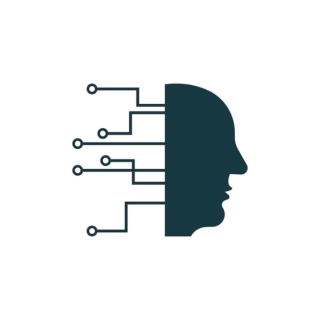 Artificial intelligence technology icon