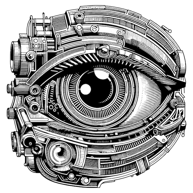 의학에서 인공적인 기계적 눈 의식 미래 기술 터 생성 ai
