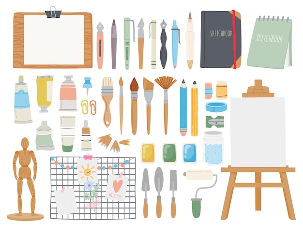 Top 17 Art Tools And Materials for Drawing And Painting And Their Functions  - Artful Haven