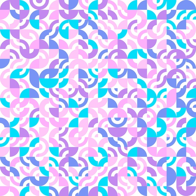 Artistic bauhaus pattern background