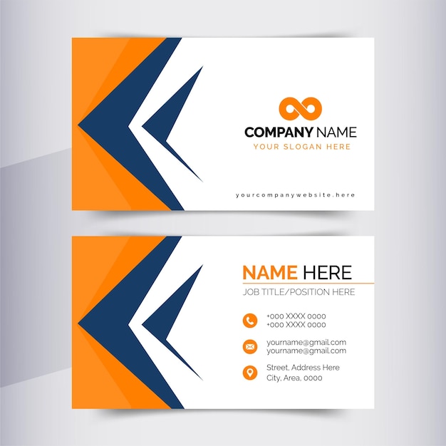 Artistic business card design idea