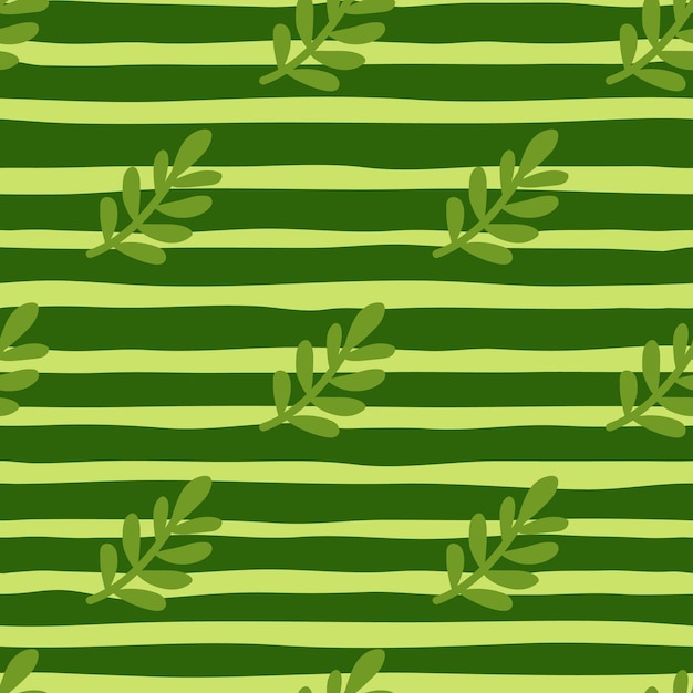 Artistic seamless foliage design