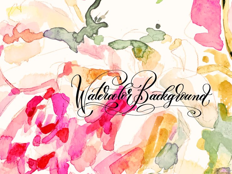 Artistiek ontwerp van abstracte trendy roze aquarel