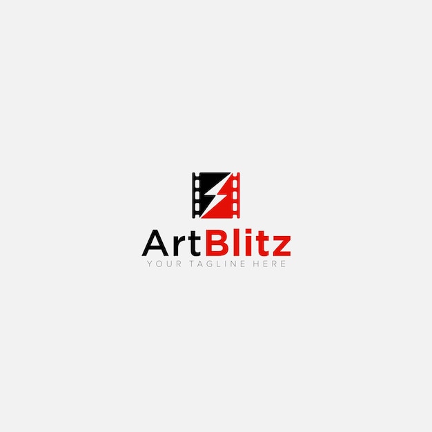 Arts Blitz Studio 및 Electric Studio 현대적인 로고 디자인