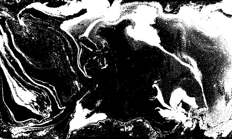 Vector artwork grunge black and white texture