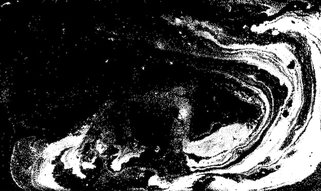 Vector artwork grunge black and white texture