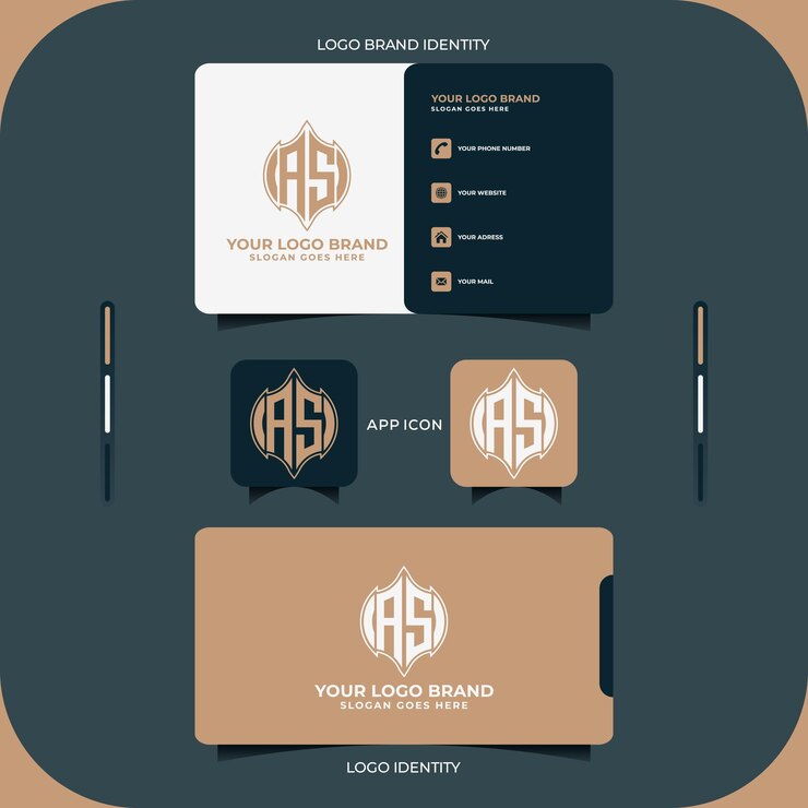 AS abstracte logo letterpictogram. AS monogram cirkel vorm brief logo en visitekaartje ontwerp.