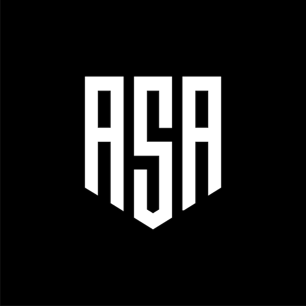 ASA 모노그램 레터 디자인 인스피레이션