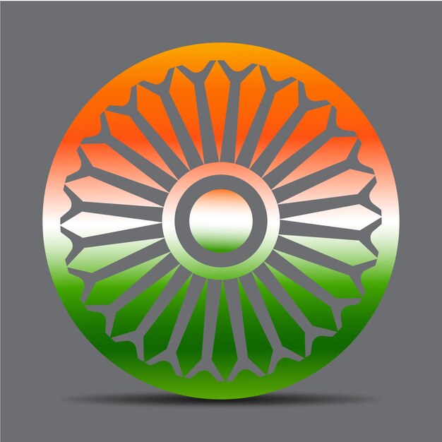 Vector ashoka chakra