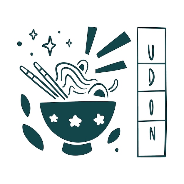 Asian food Collection clip art