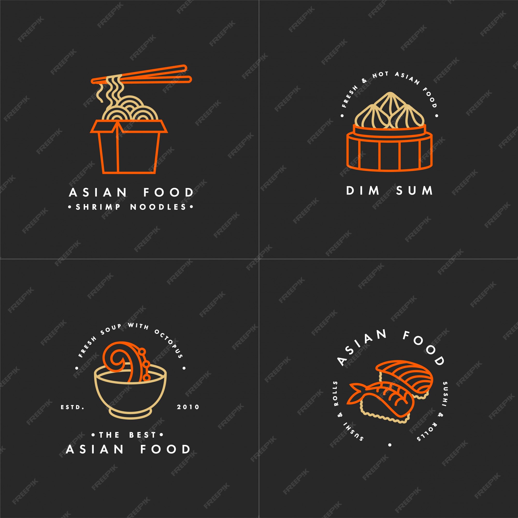 asian restaurant logo