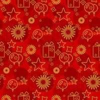 Asian new year holiday seamless pattern vector