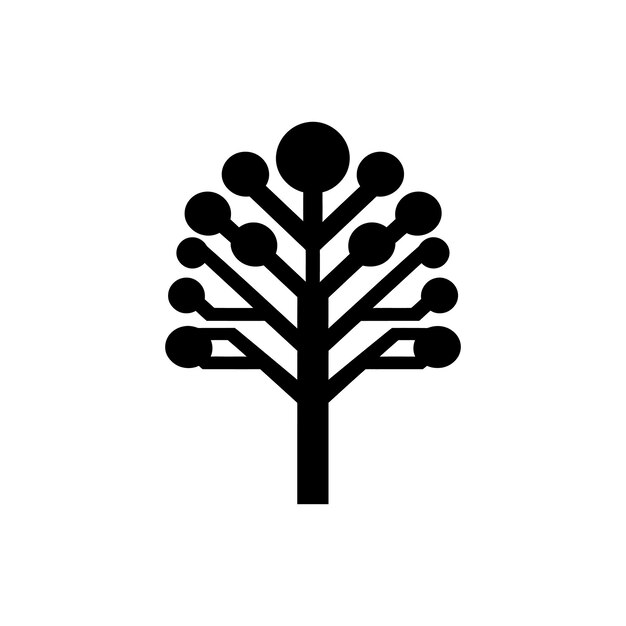 Iconica dell'albero di aspen