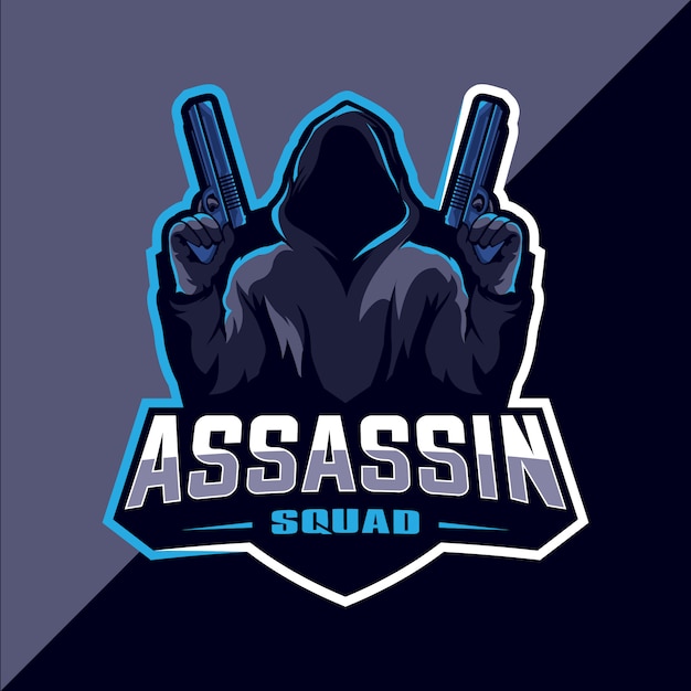 Assassin esport logo design