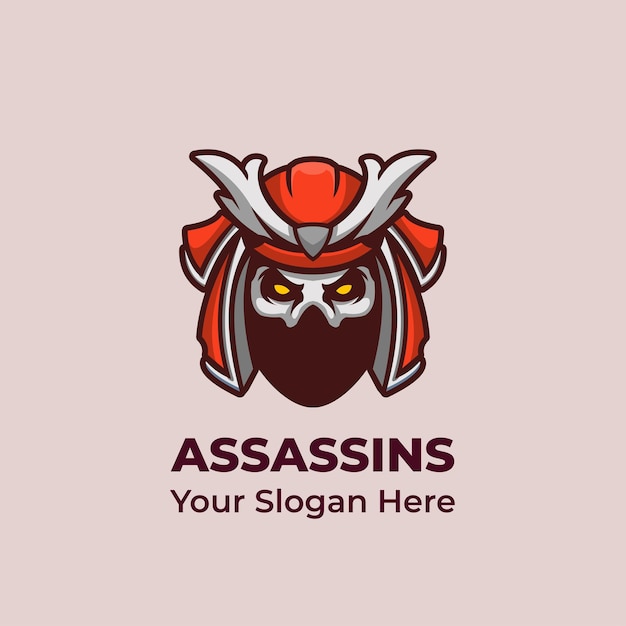 Персонаж логотипа талисмана убийцы