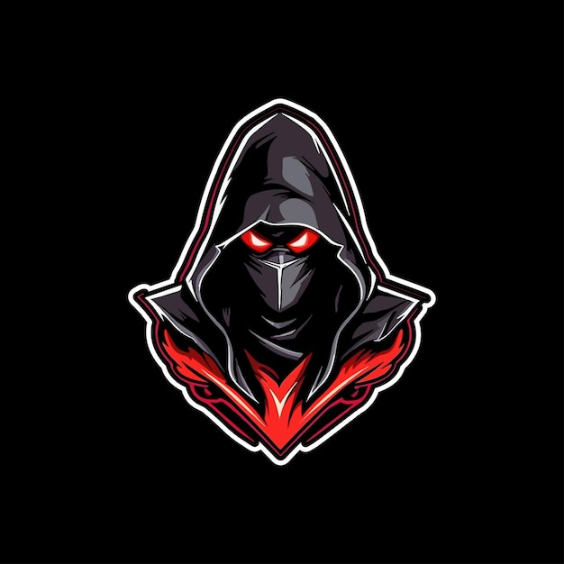 Assassin Mascot Logo Design Ninja Mascot Logo