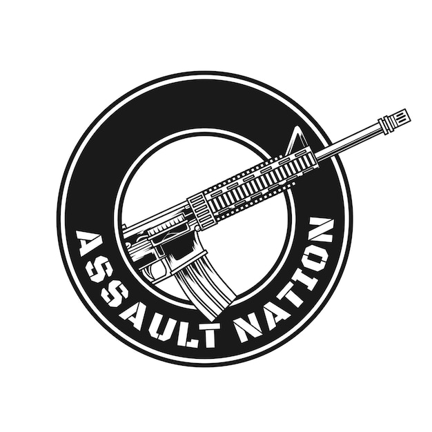 Vector assault nation logo