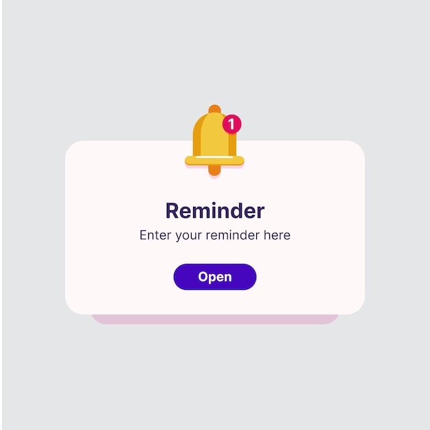 Vector asset reminder 1