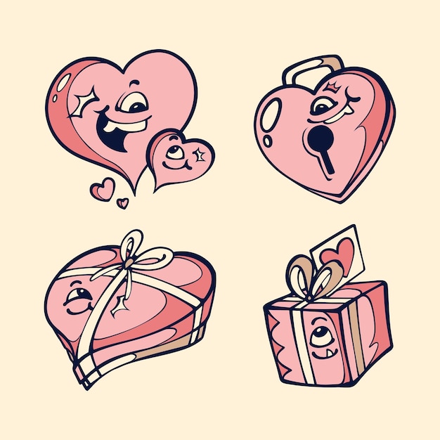 Asset Valentine heart vector art