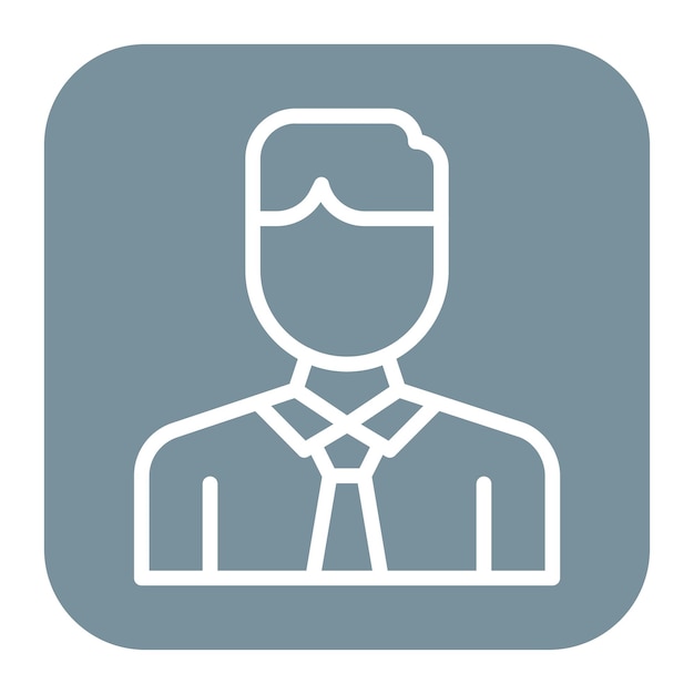 Vector assistant man icon vector image can be used for crime investigation