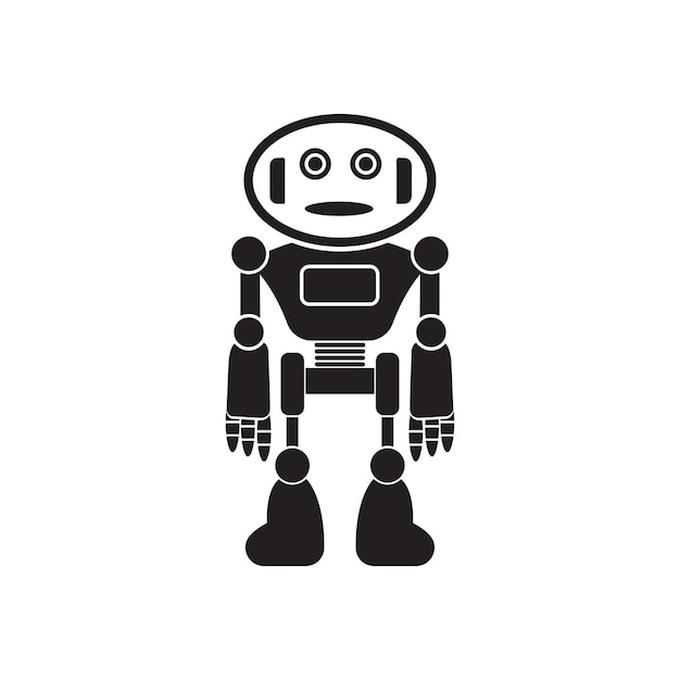 Assistent robot technologie icoon