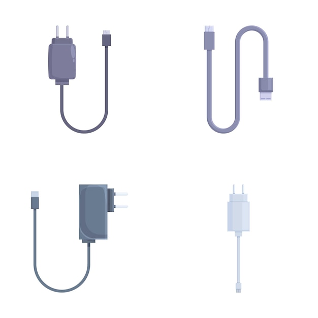 assorted usb cables and adapters set