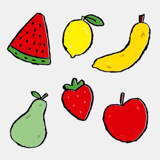 Assortment of fresh fruits