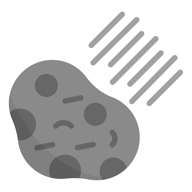 Vector asteroid icon vector image can be used for science fiction